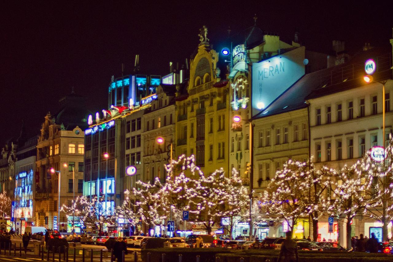 Meran Hotel Prag Eksteriør billede