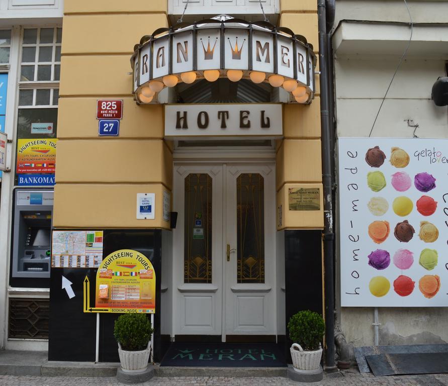 Meran Hotel Prag Eksteriør billede