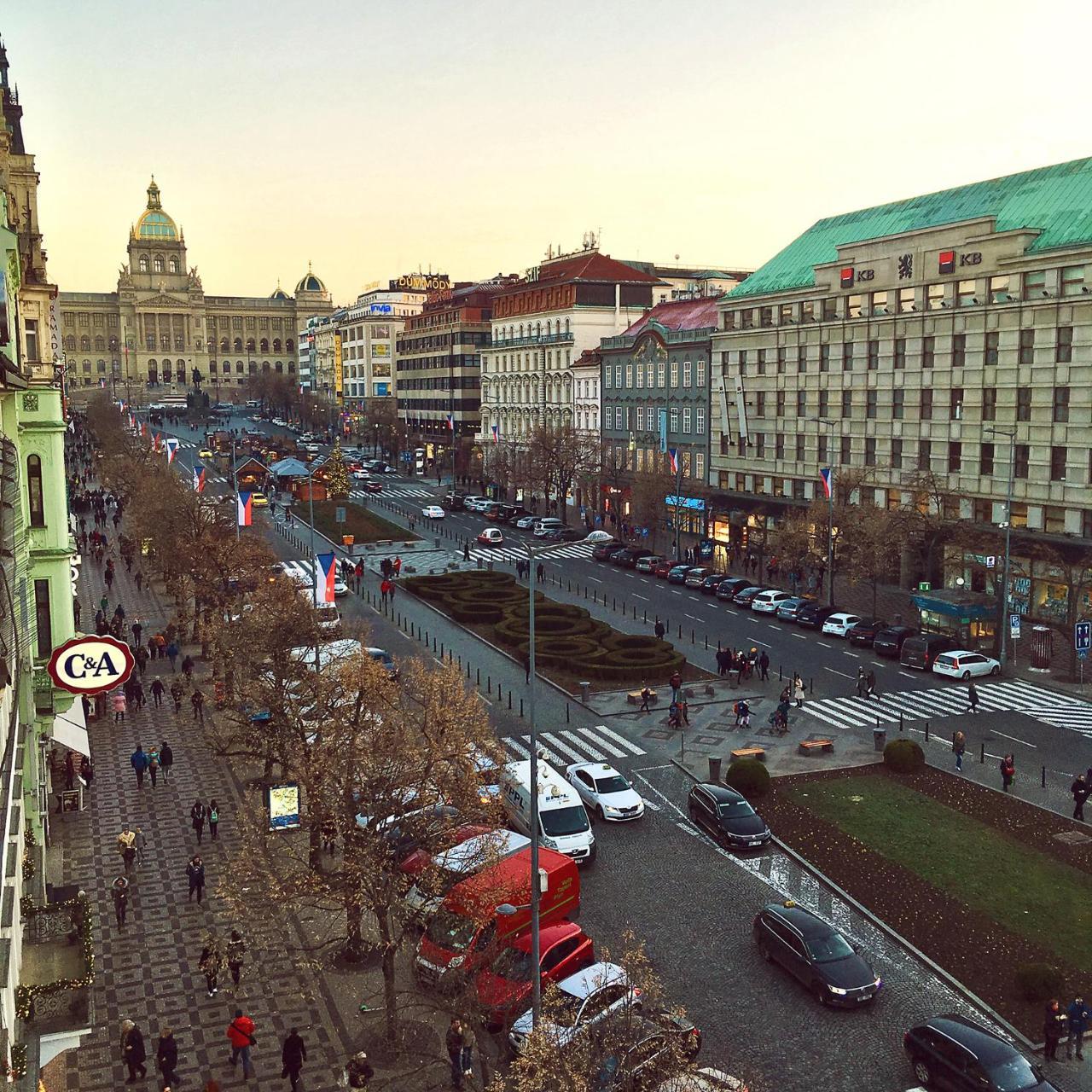 Meran Hotel Prag Eksteriør billede