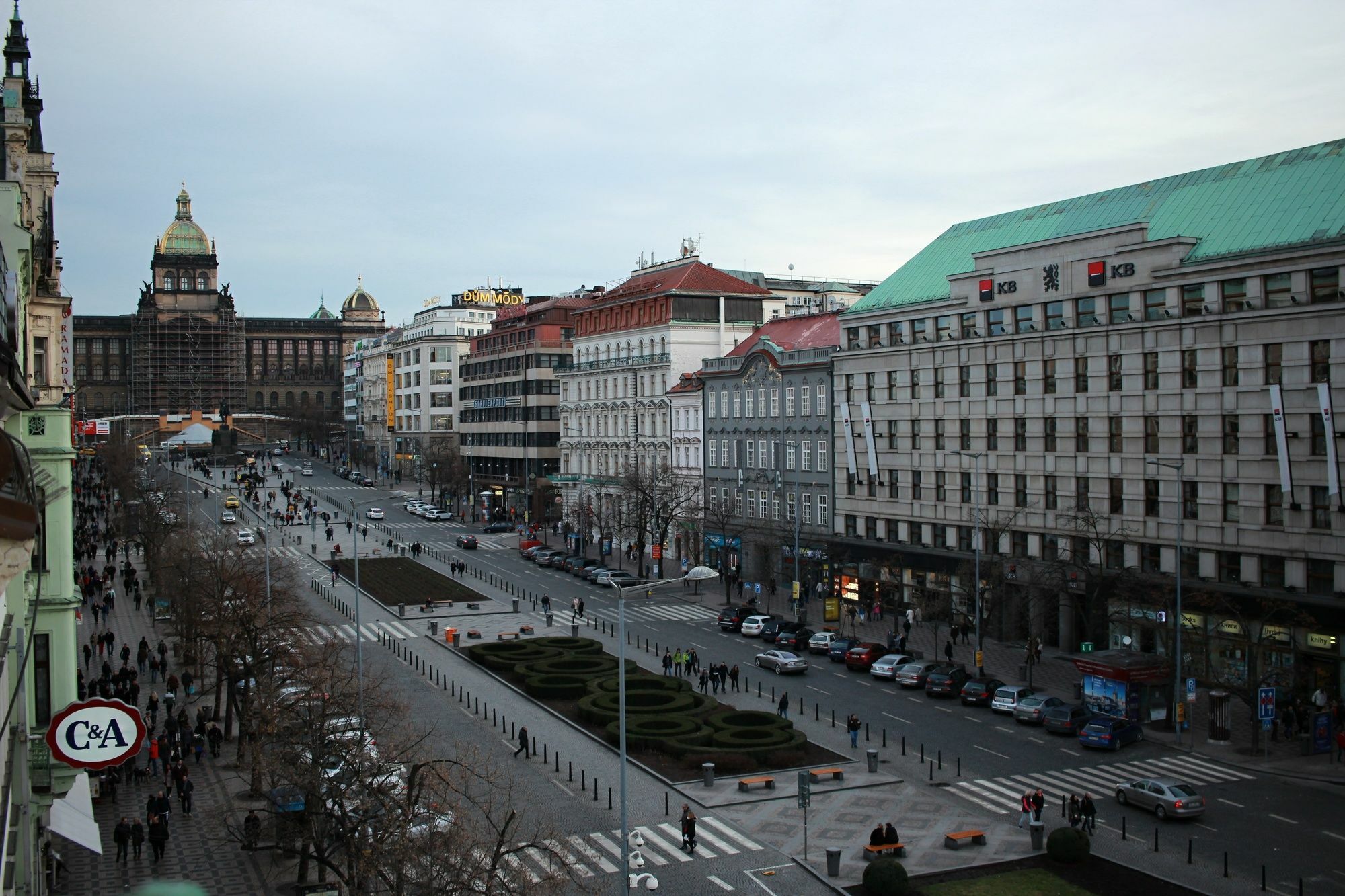 Meran Hotel Prag Eksteriør billede