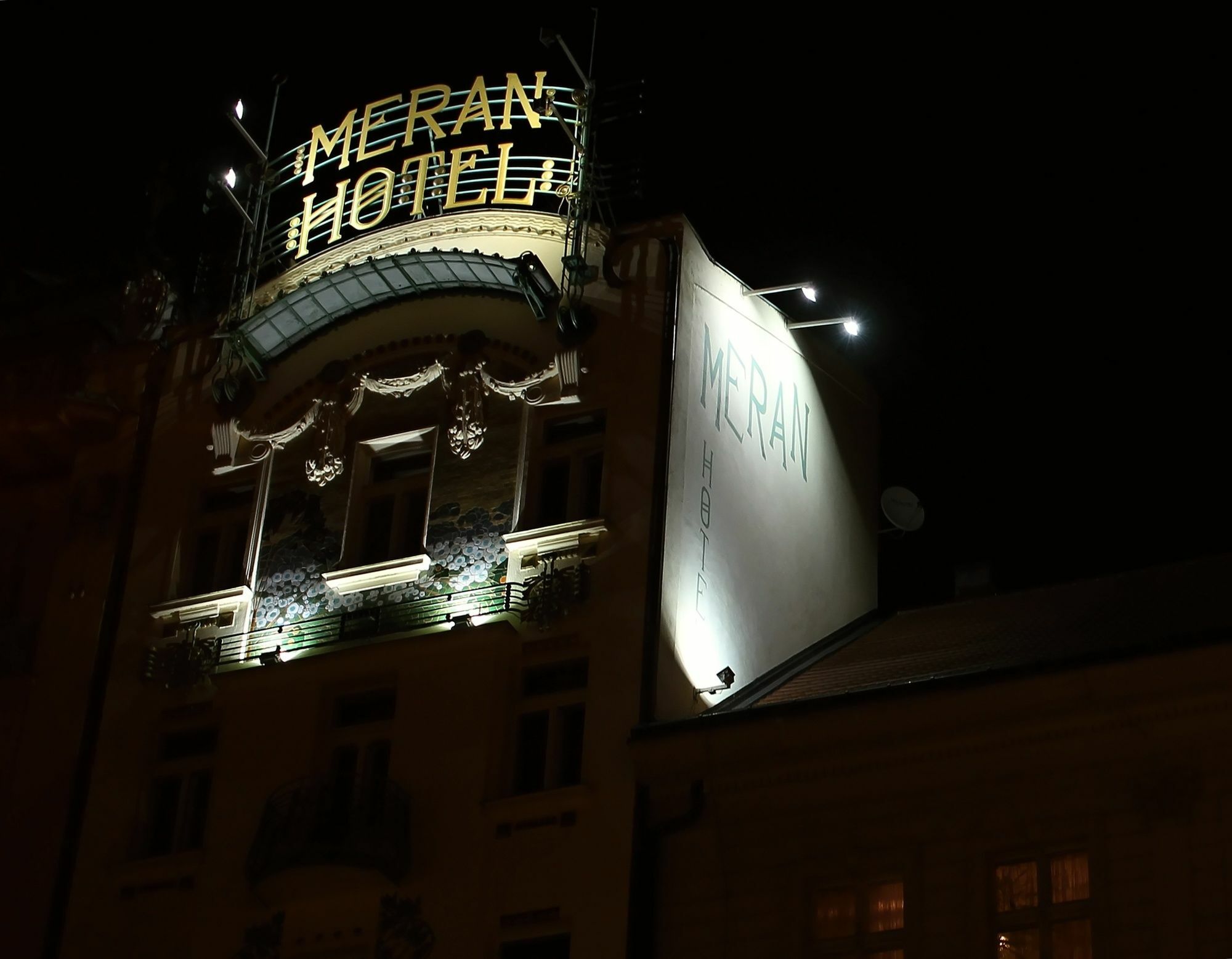 Meran Hotel Prag Eksteriør billede